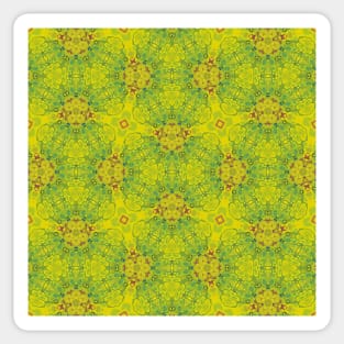 Green and Purple Alien Skin Looking Pattern - WelshDesignsTP004 Sticker